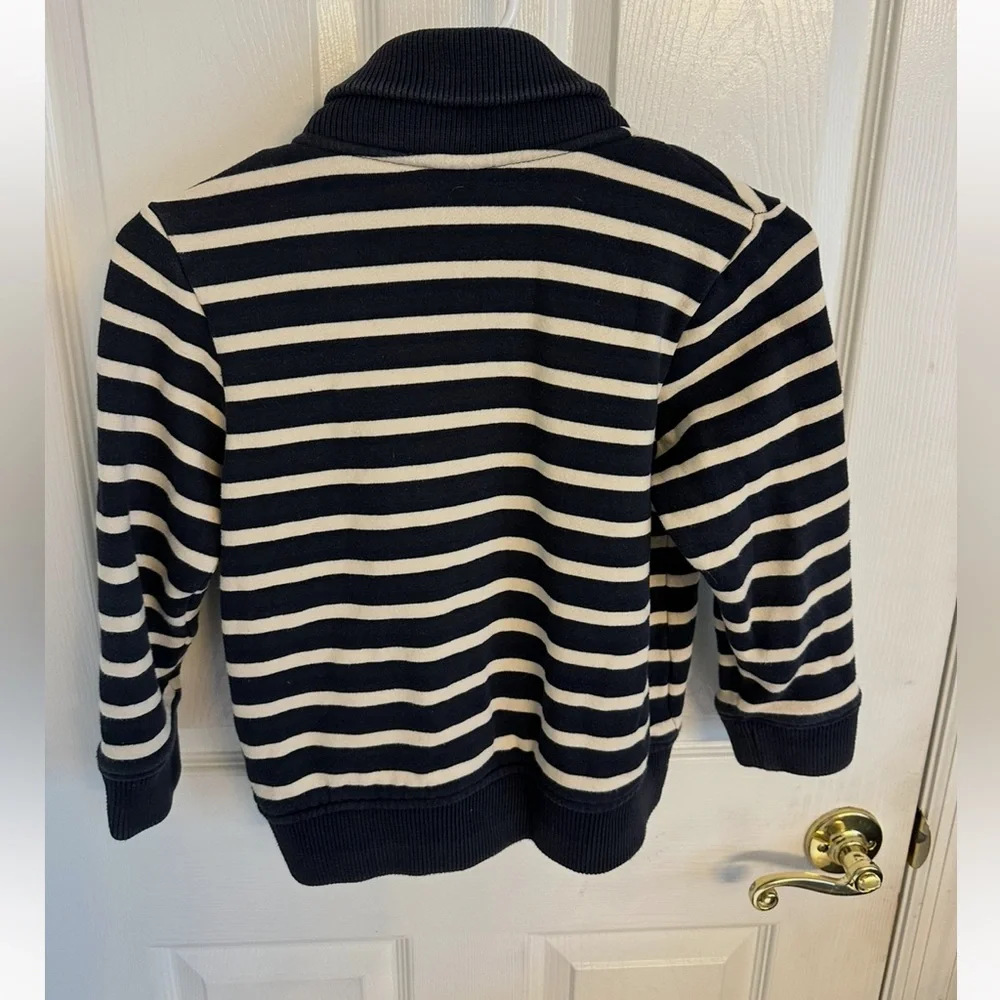 Vintage Gymboree Unique Navy & White Cardigan Sweater•S